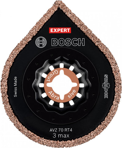 Bosch 2608900041 Expert Starlock Carbide 3 Max Grout Schleifmittel AVZ70RT4