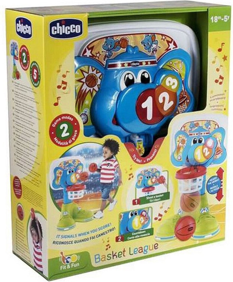 Chicco Basketballspielkorb Liga Junior 58 cm 2 Stück