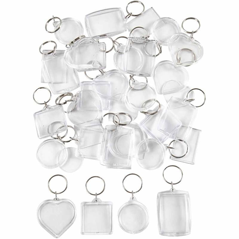 Kreativfirma Key Ring 4-5 mm, 100..