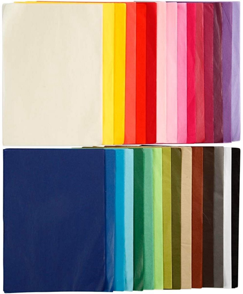 Tissue Paper A4 gefärbt, 300st.