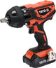 Yato YT-82804 Akku-Schlagschrauber – 18 V – 300 Nm – 1 2 – inklusive 2,0-Ah-Akku, Ladegerät und Koffer