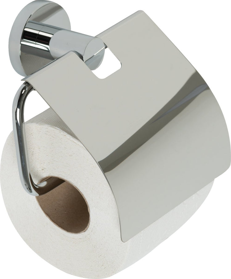 Plieger Vigo Toilettenpapierhalter – Toilettenpapierhalter mit Klappe – 10 Jahre Garantie – Chrom