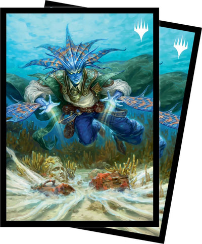 Ultrapro Ultra Pro – Magic – The Gathering – Murders at Karlov Manor – 100 Kartenhüllen in Standardgröße – Morska, der Unterwasserhund (63 x 89 mm)