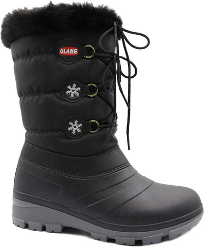 Olang Patty Schneestiefel Damen - Nero - Größe 37 38