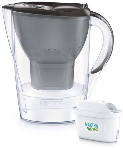 Brita-Krüge – Filterkessel Marella Cool Memo, Fassungsvermögen 2,4 l, Filter Maxtra Pro, Graphit 1052794