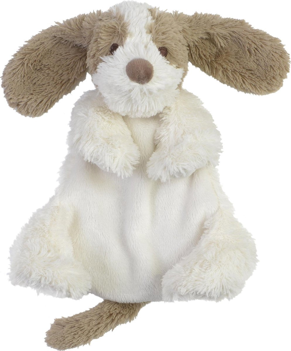 Happy Horse Dog David Kuscheltuch – Weiß Beige – Babygeschenk