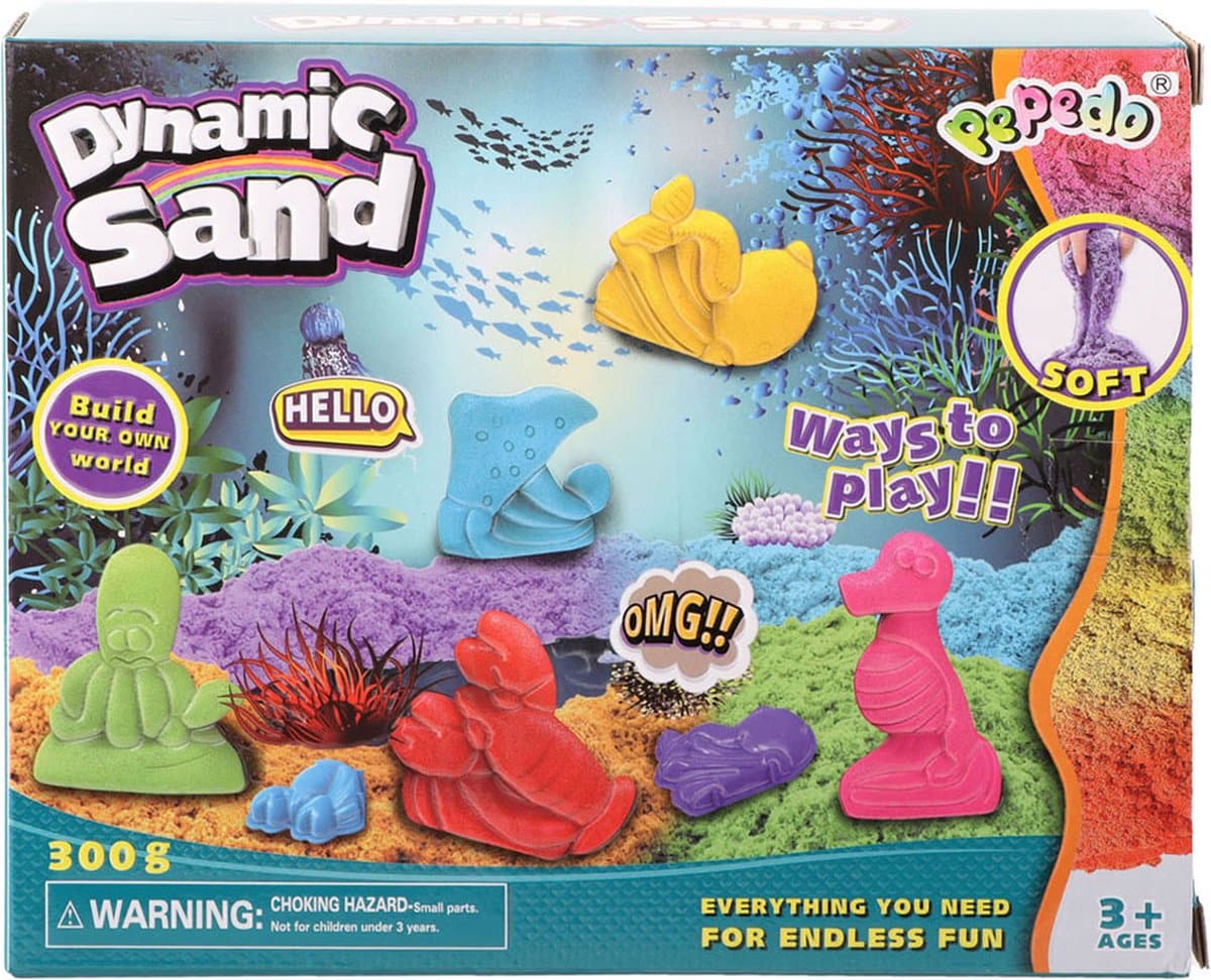 Dynamischer Sand, der magische Spielsand