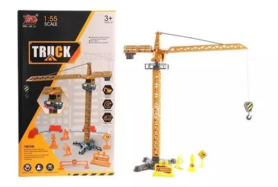 Jonotoys Truck Mini Tower Crane Scale 1 55 ca. 42 cm hoch