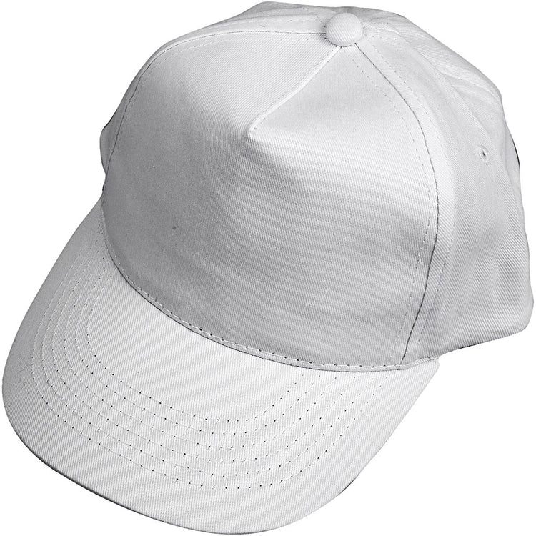 Creativ Firmenmütze, Größe 49,5-56 cm, weiß, 12 Stück 1 Box
