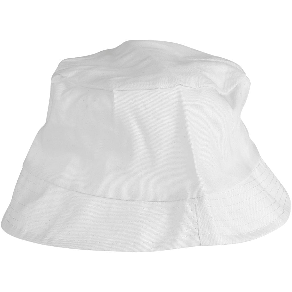 Creativ Company Sonnenhut, Größe 54 cm, weiß, 12 Stück 1 Box