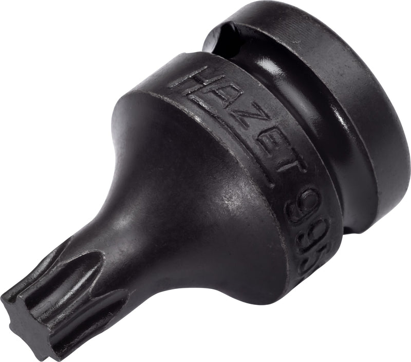 Hazet Schlagschrauber-Bit 995S-T50 1 2 Zoll (12,5 mm) Vierkant-Hohl-Innen-Torx®-Profil SW T50