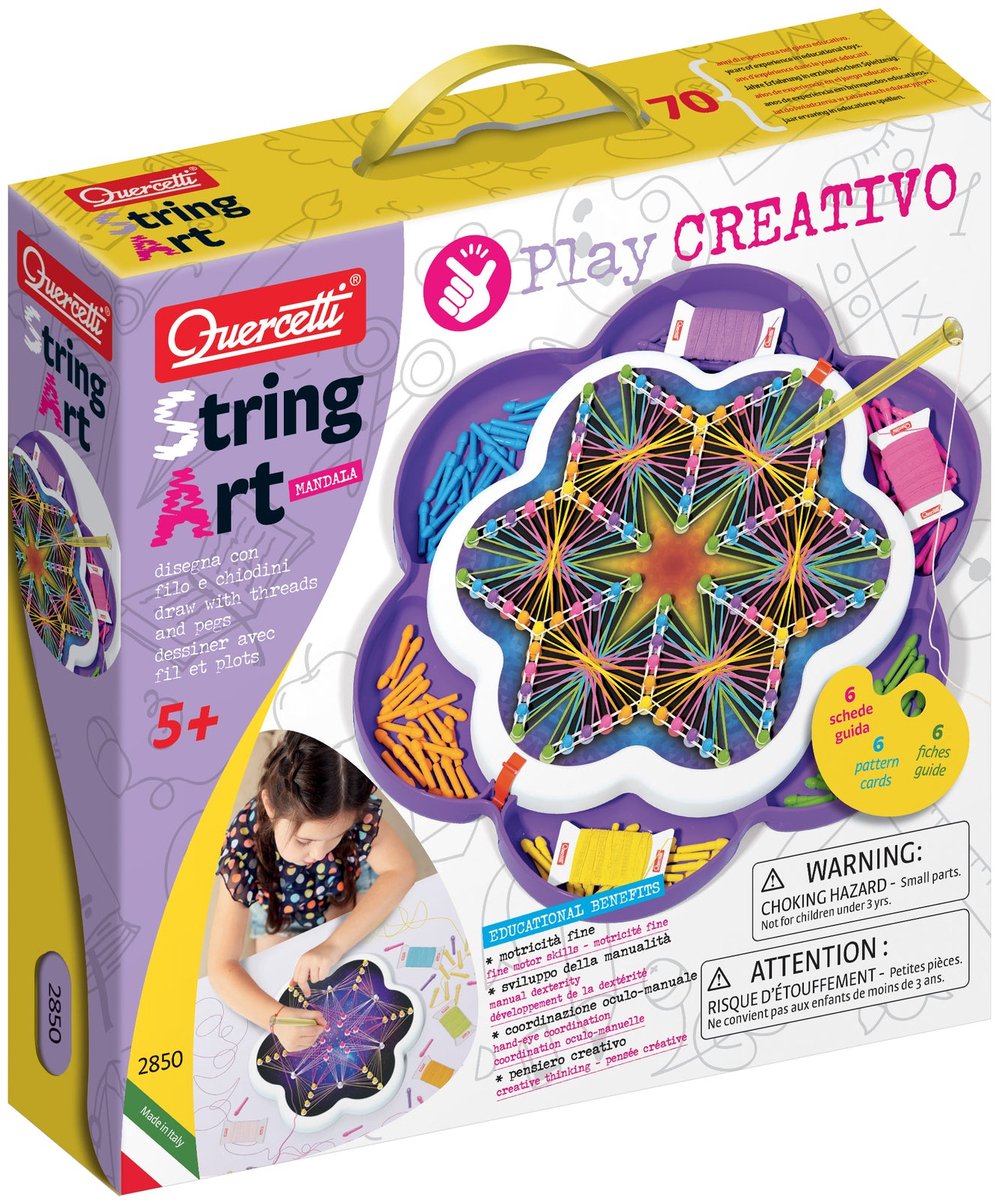Quercetti String Art Mandalas machen
