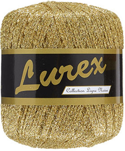 Lurex-Glitzergarn, L: 160 m, Gold, 25 gr 1 Knäuel