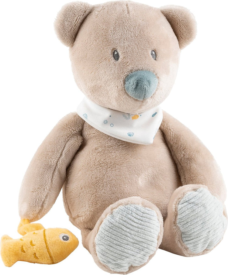 Nattou Kuscheltier - Bär - Romeo, Jules und Sally - 30 cm - Beige