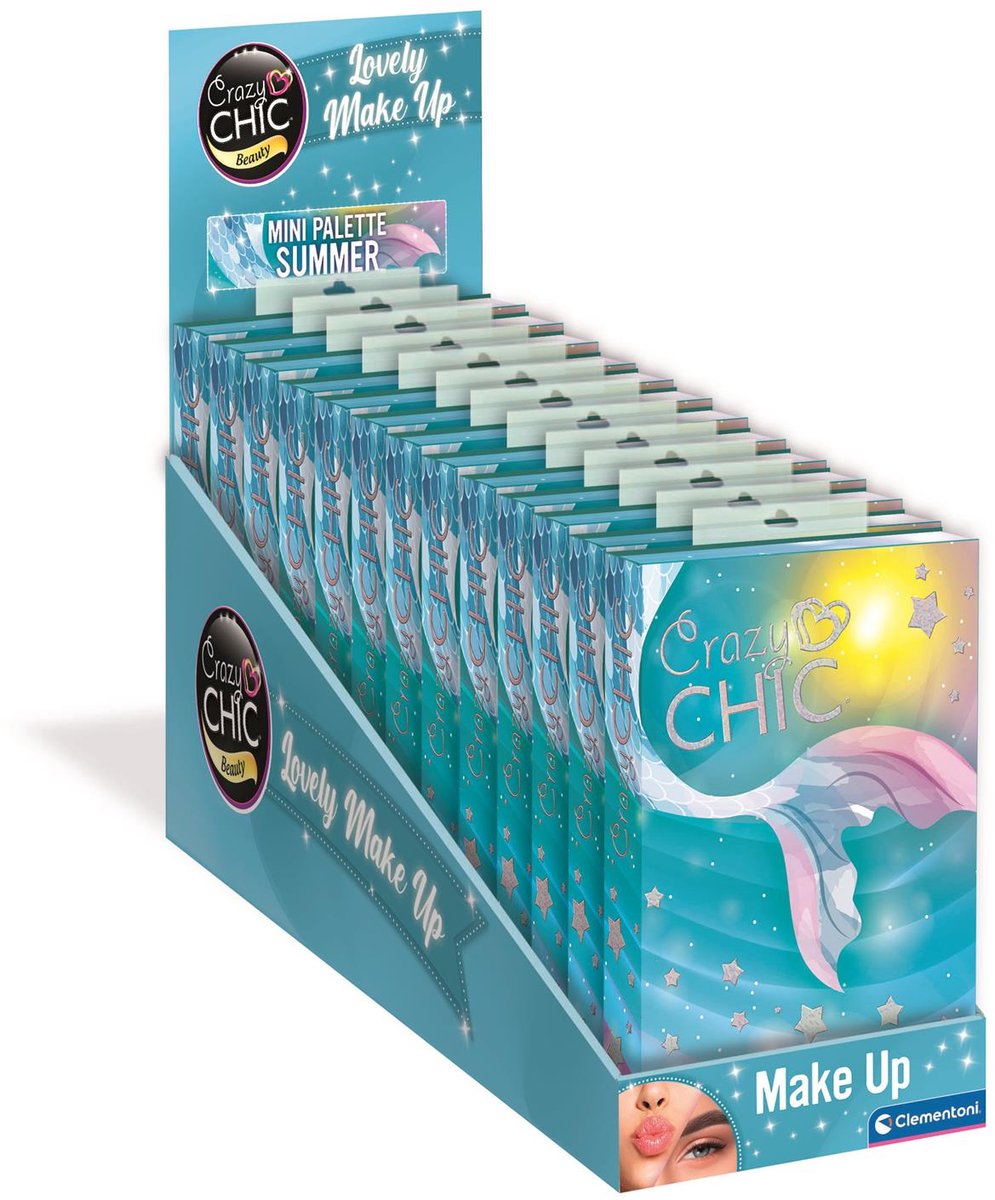 Clementoni Crazy Chic Make-up Lidschatten Meerjungfrau