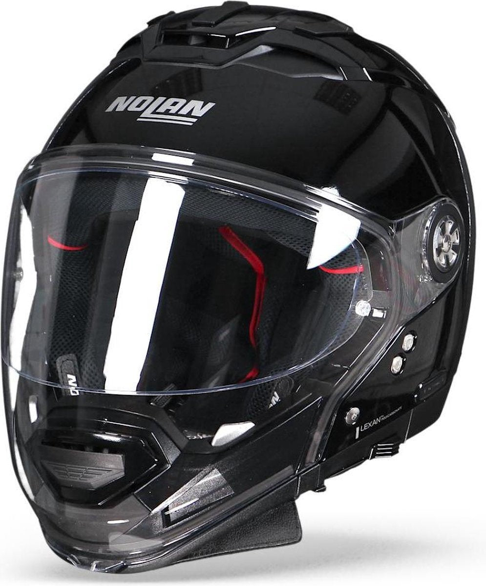 Nolan N70-2 GT Classic 3 Metal Black Integralhelm – Motorradhelm – Größe XL