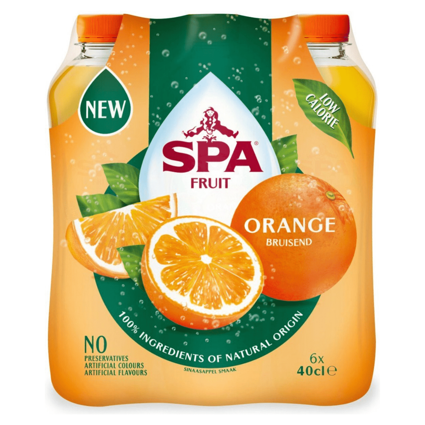 Spa-Frucht prickelnde Orange (6x 400ml)