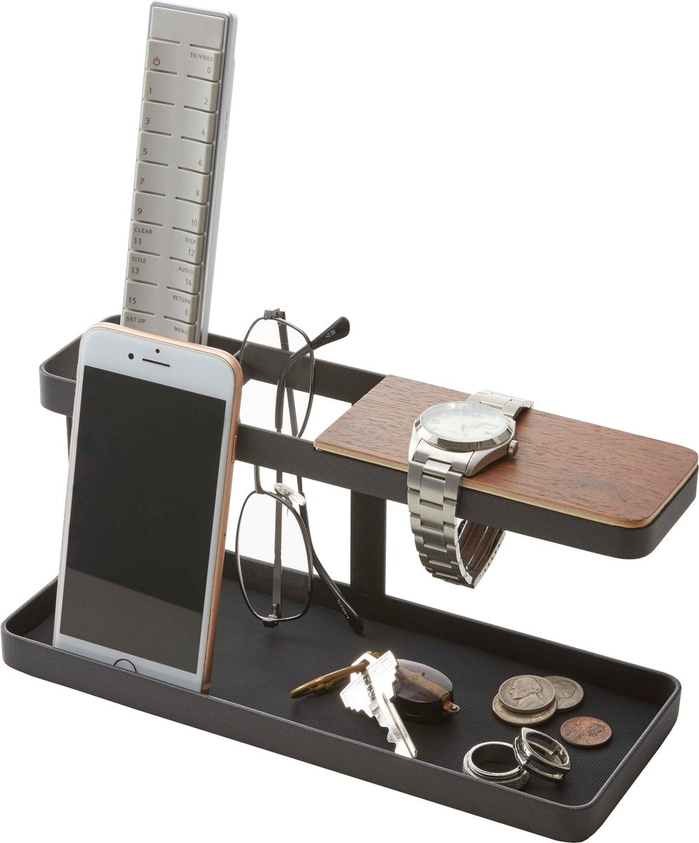 Yamazaki Schreibtisch-Organizer – Turm – Schwarz