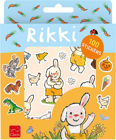 Clavis Rikki Aufkleber-Set. 3+