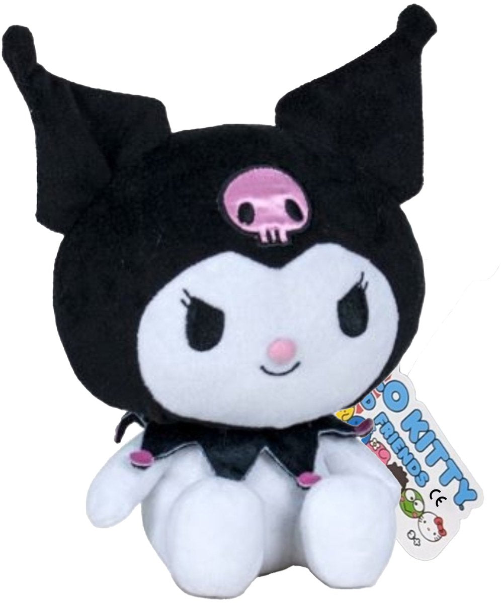 Hello Kitty Kuromi Plüsch Kuscheltier 26 cm { Plüschtier | Melodie-Spielzeug-Stofftier für Kinder Mädchen | Melodie Keroppi | Katze, Katze, Kätzchen}
