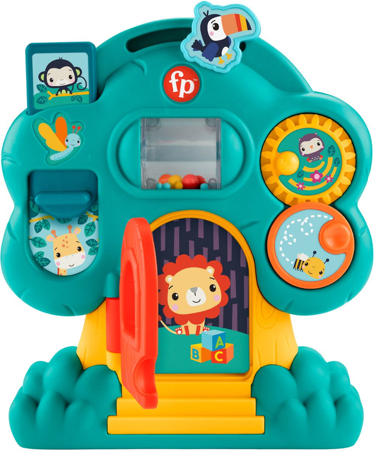 Fisher-Price Animal Friends Discovery Baumhaus, 0,5 Jahre, Sound, Kunststoff, mehrfarbig
