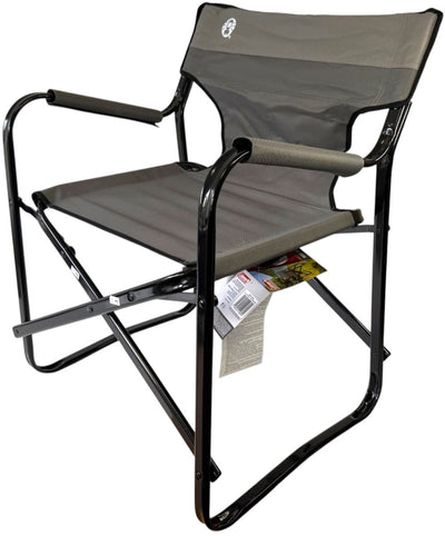 Coleman Steel Deck Campingstuhl – klappbar – schwarzer Stahl