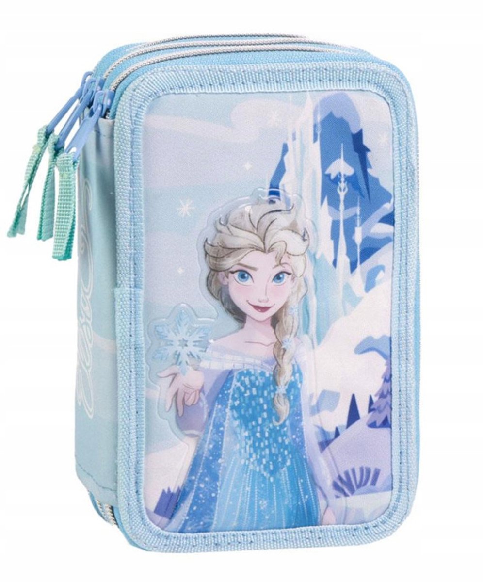 Disney Frozen Frozen 3D-Stiftset mit 3 Fächern und Inhalt