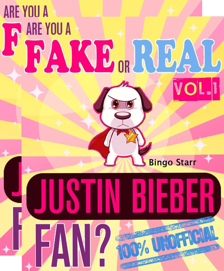 Bist du ein falscher oder echter Justin Bieber-Fan? Bände 1 2 – das 100 % inoffizielle Quiz- und Fakten-Trivia-Reiseset-Spiel