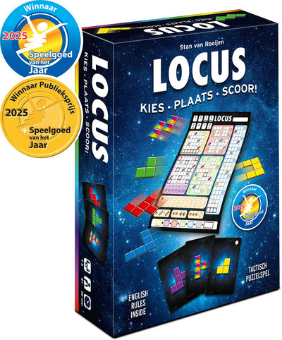 Tucker's Fun Factory Locus – Kartenspiel – Doppelsieger-Spielzeug des Jahres 2025