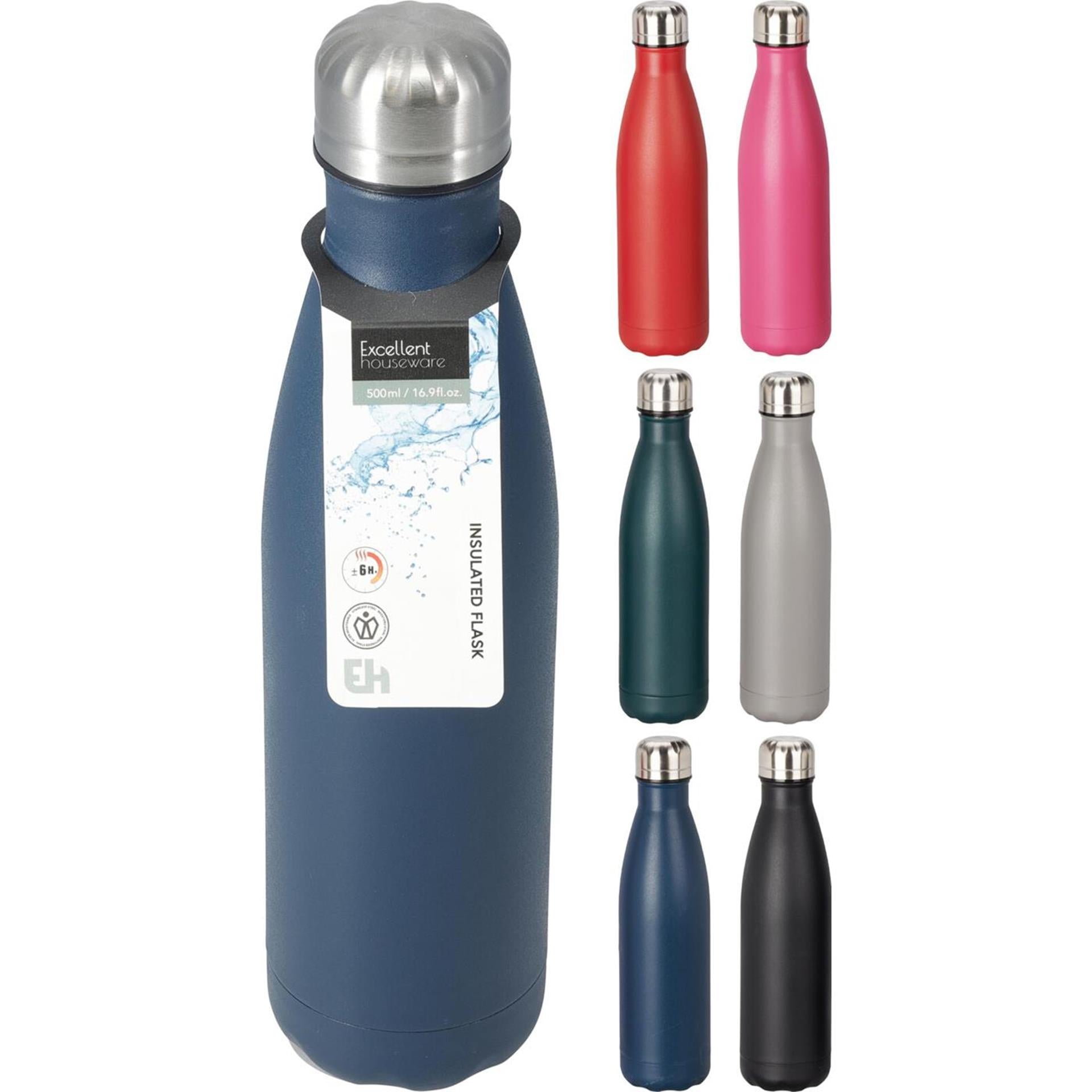 Isolierflasche aus Edelstahl 500ml