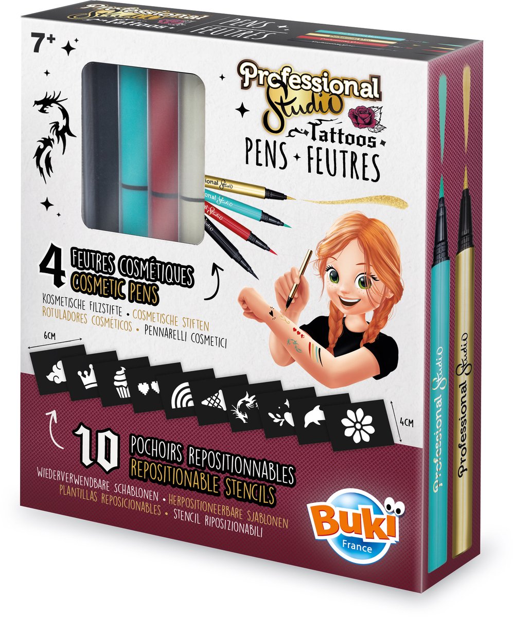 Buki France Buki Marker Tattoo Studio – goldfarben