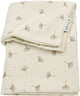 Meyco Baby-Ginkgo-Kinderbettdecke – vorgewaschen, hydrophil – weicher Sand – 75 x 100 cm – 1,5 Tog