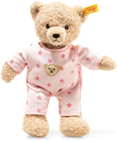 Steiff Teddy Me Kuschelbär mit rosa Pyjama – 25 cm
