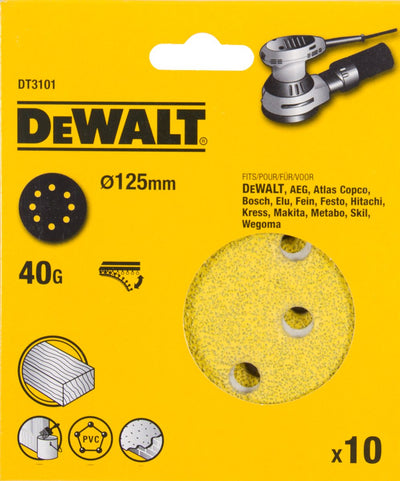 Dewalt dt3101 p40 Schleifscheibe 125 mm ve=10
