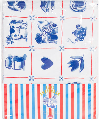 Blondes Amsterdam, Delfter Blond: Wachstuch verpackt 140x240cm