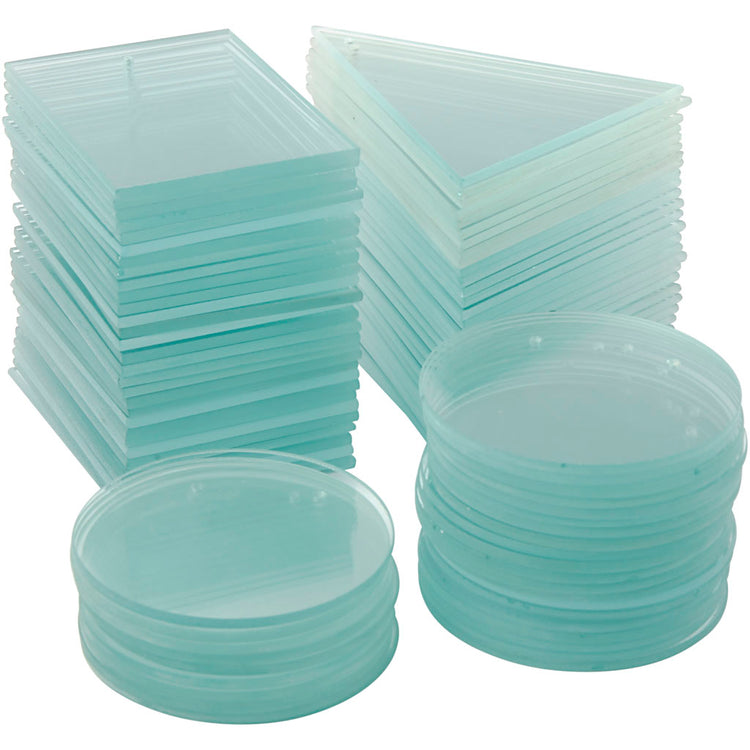 Creativ Company Glasplatten, Stärke 3 mm, 3x30 Stück, 1 Box