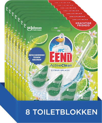 WC-Enten-Toilettenblock Active Clean Citrus Splash