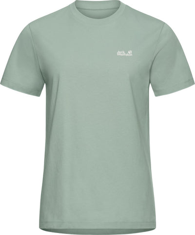 Jack Wolfskin Essential T W Damen Outdoor-Shirt – grünes Zinnia