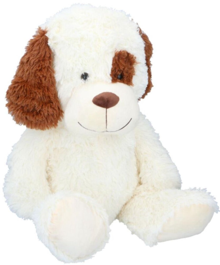 Sunkid Plüschhund – 60 cm – weicher Kuscheltierhund groß für Kinder – braun