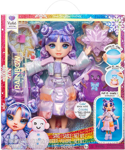 MGA Entertainment Regenbogen High Winter Wonderland Pop Violet Willow