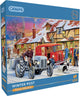 Gibsons – Winterpost (von Trevor Mitchell) – 500 Teile 48×34 cm (B×H) – Puzzle für Erwachsene