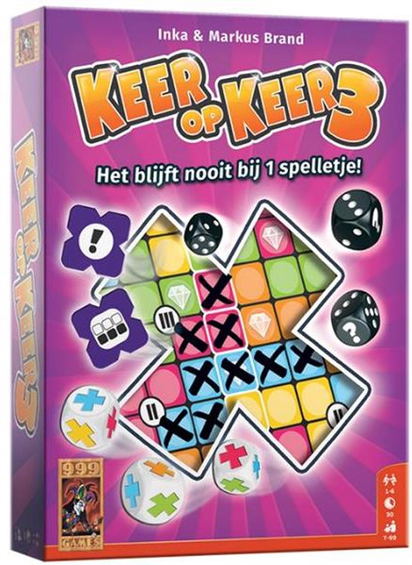 999Spiele 999 Spiele immer und immer wieder 3-Würfel-Spiel