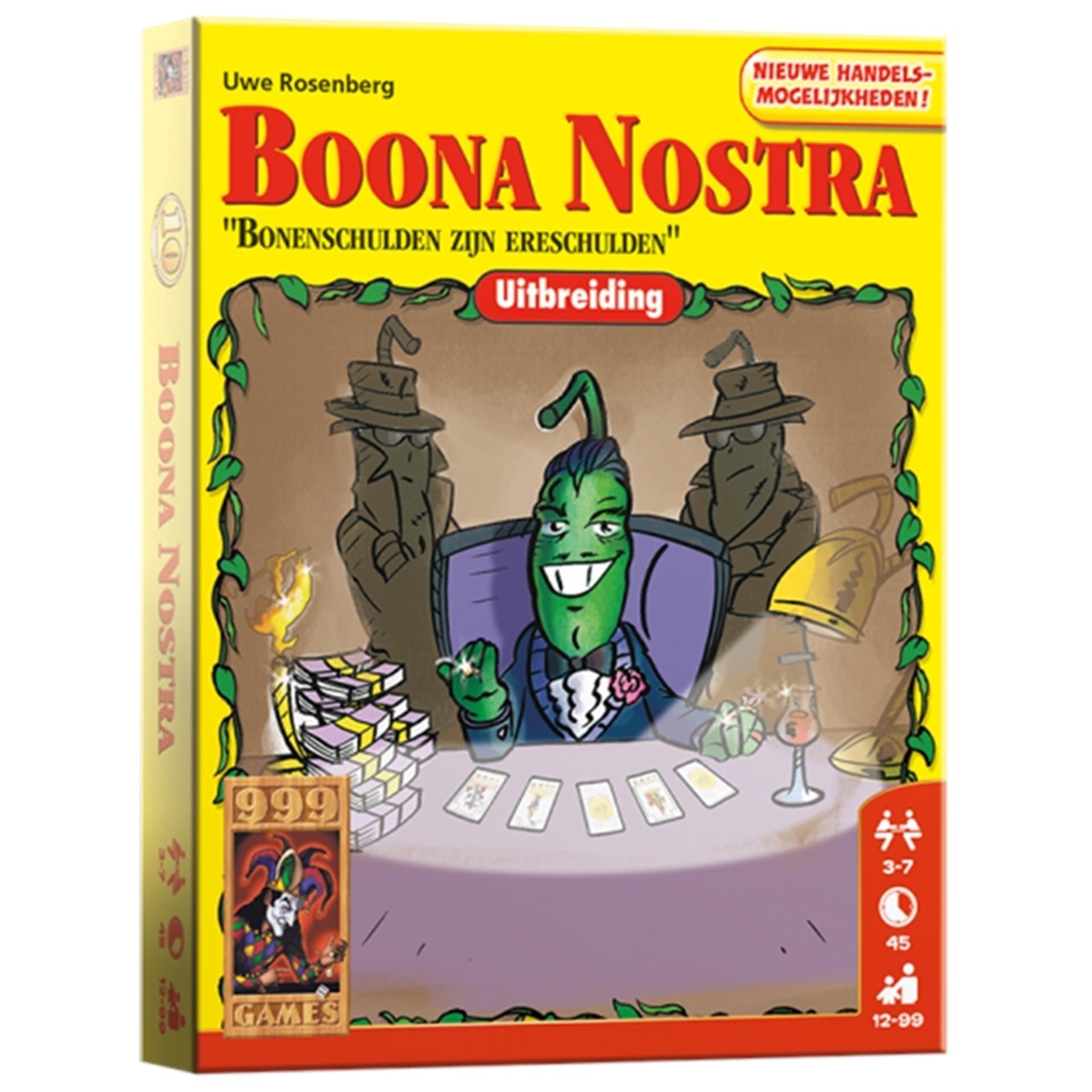 999Games Boonanza Boona Nostra -Kartenspiel -Erweiterung