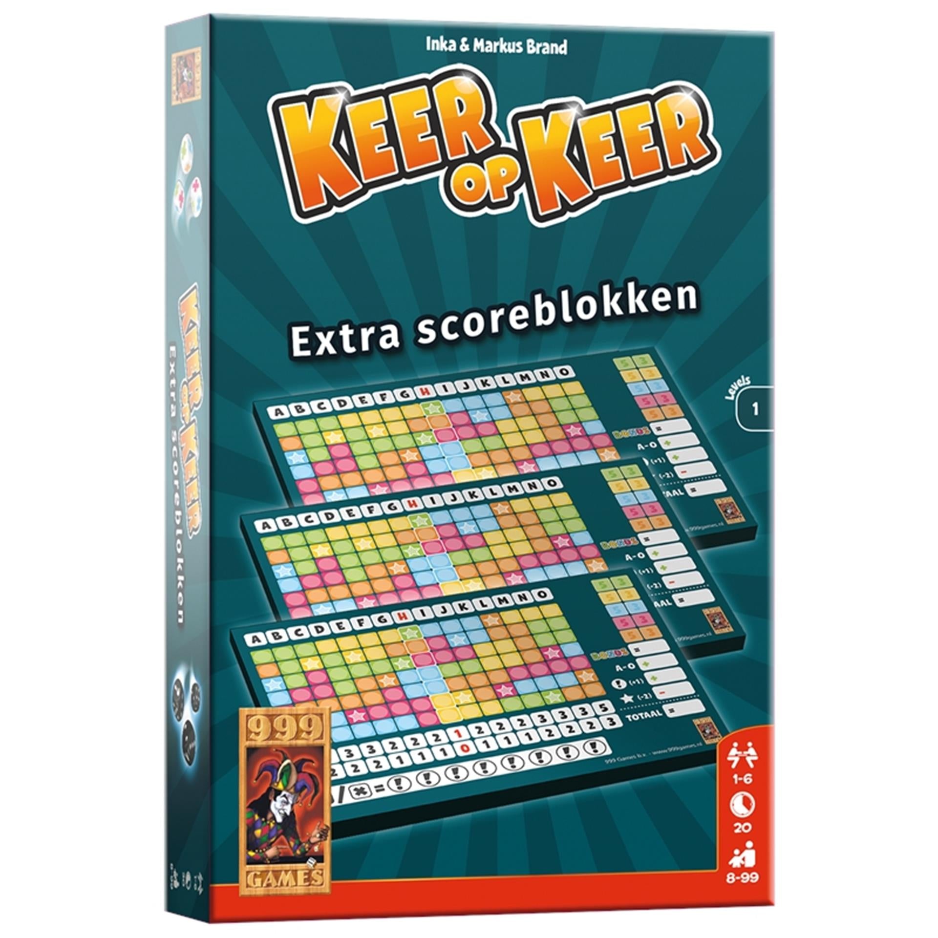 999Games immer wieder Punkte BLOK Level 1, 2..