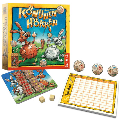 999Games Kaninchen Hokken -Würfelspiel