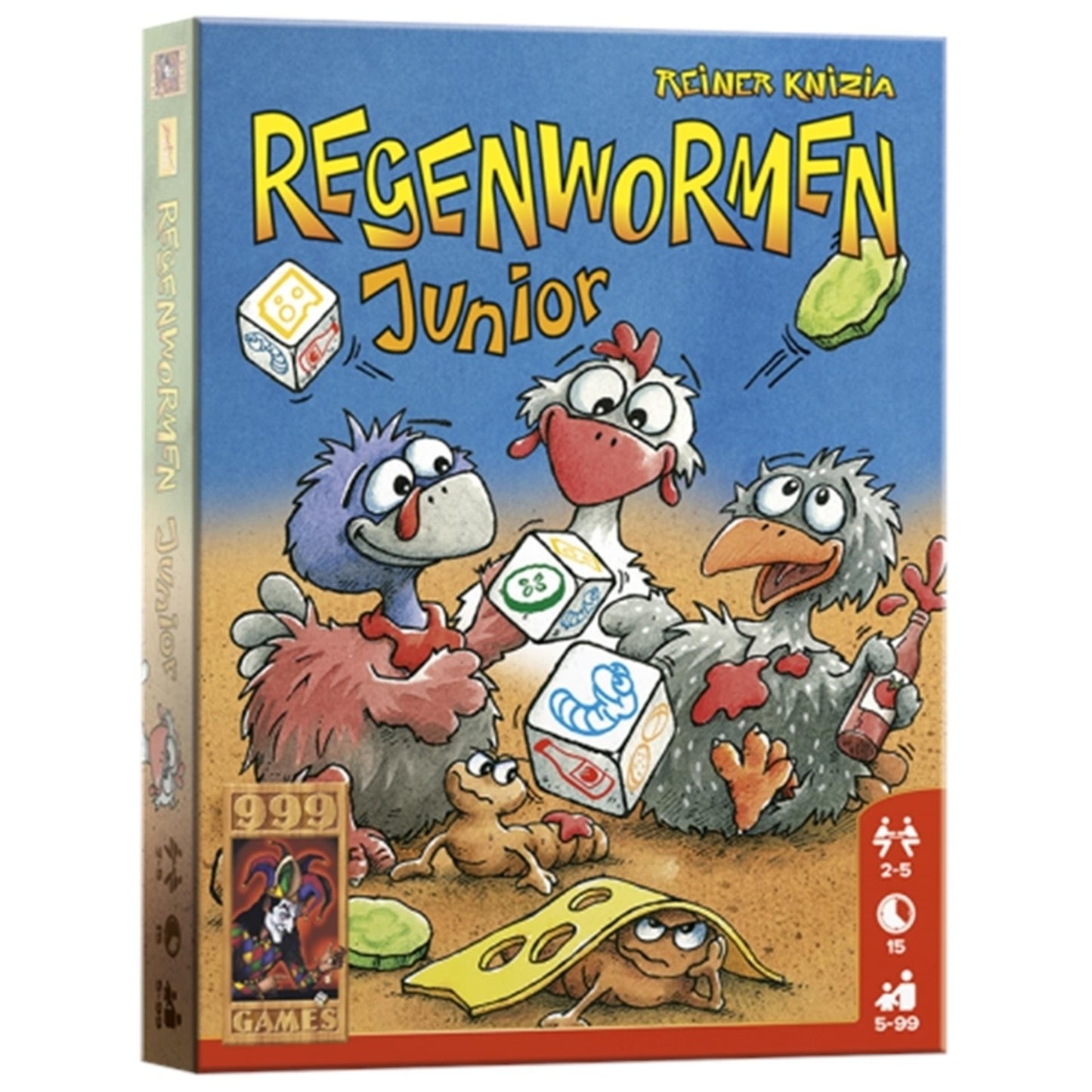 999Games Dobbel Game Regenwürmer: Junior