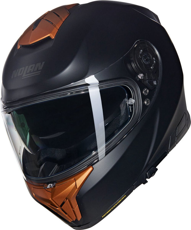 Nolan N80-8 Classico Nobile 311 Black Ocker Matt Integralhelm – Größe M – Helm