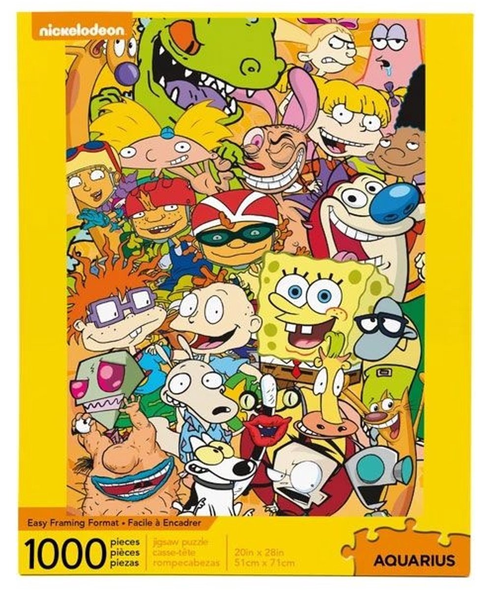 Wassermann Nickelodeon - Puzzle - Guss (1000 Teile)