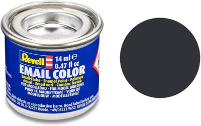 Revell Paint for Model Building Nummer 9 Anthrazitschwarzmatte