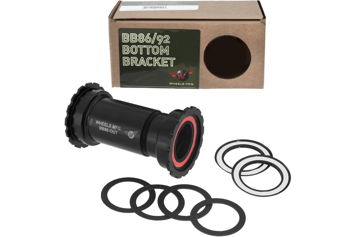 Räder Herstellungsräder MFG Bottomas Pressfit BB86 92 Shimano Zero Keramik
